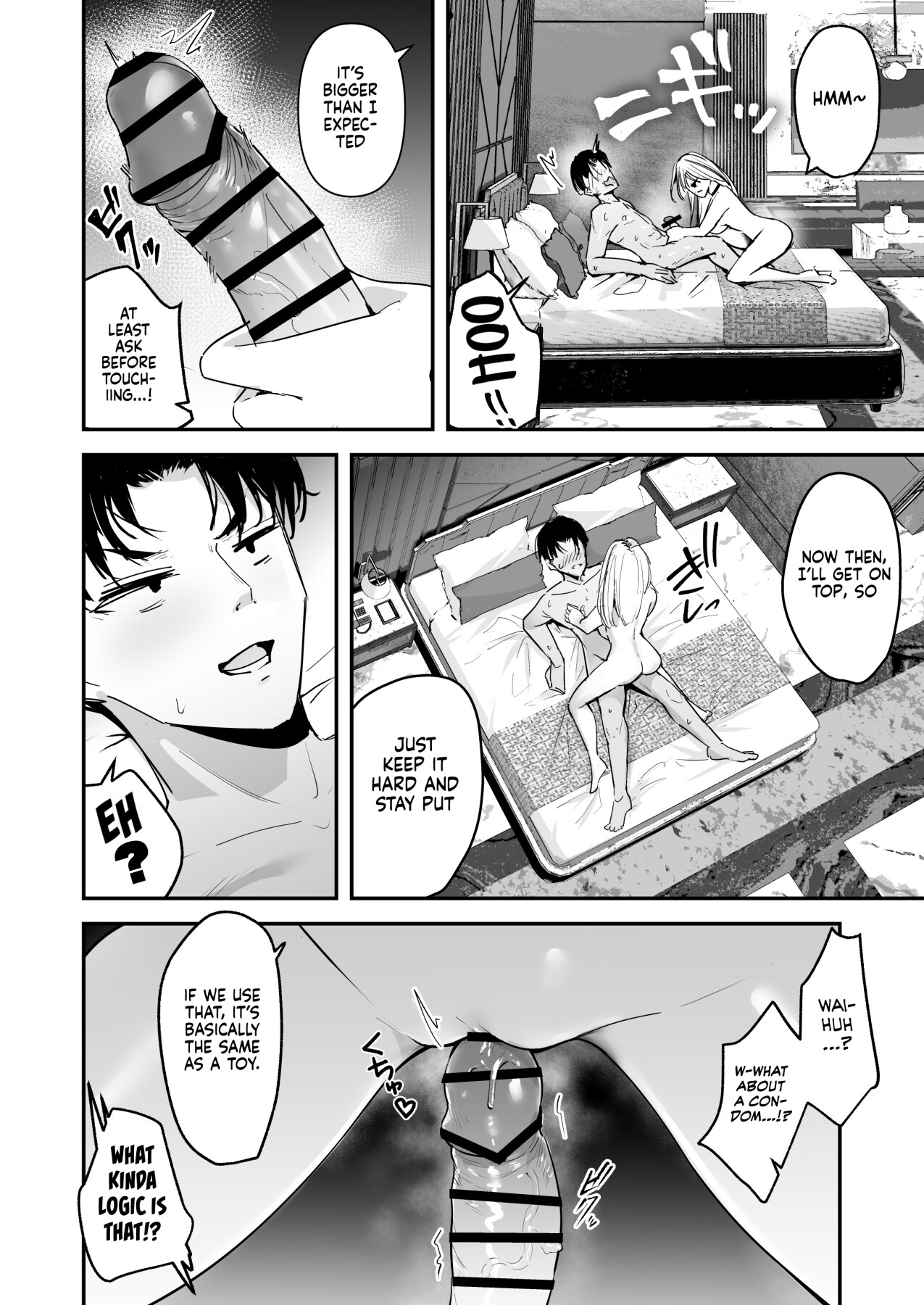 Hentai Manga Comic-The Story of How I'm Treated Like a Living Dildo by a Big-Titted Rich Gyaru Who Has No Interest in Being Lovey-Dovey-Read-11